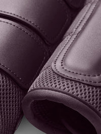 Equestrian Stockholm Dark violet mesh boots