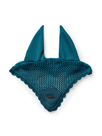 Equestrian stockholm teal blue fly veil