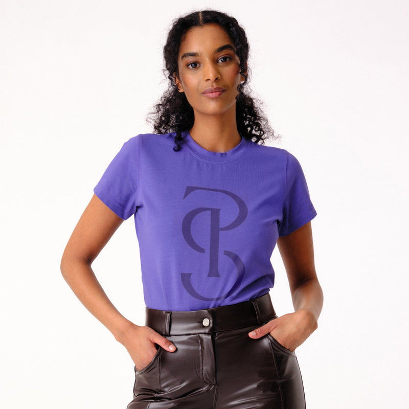 PS of Sweden Lilac Signe cotton Tee