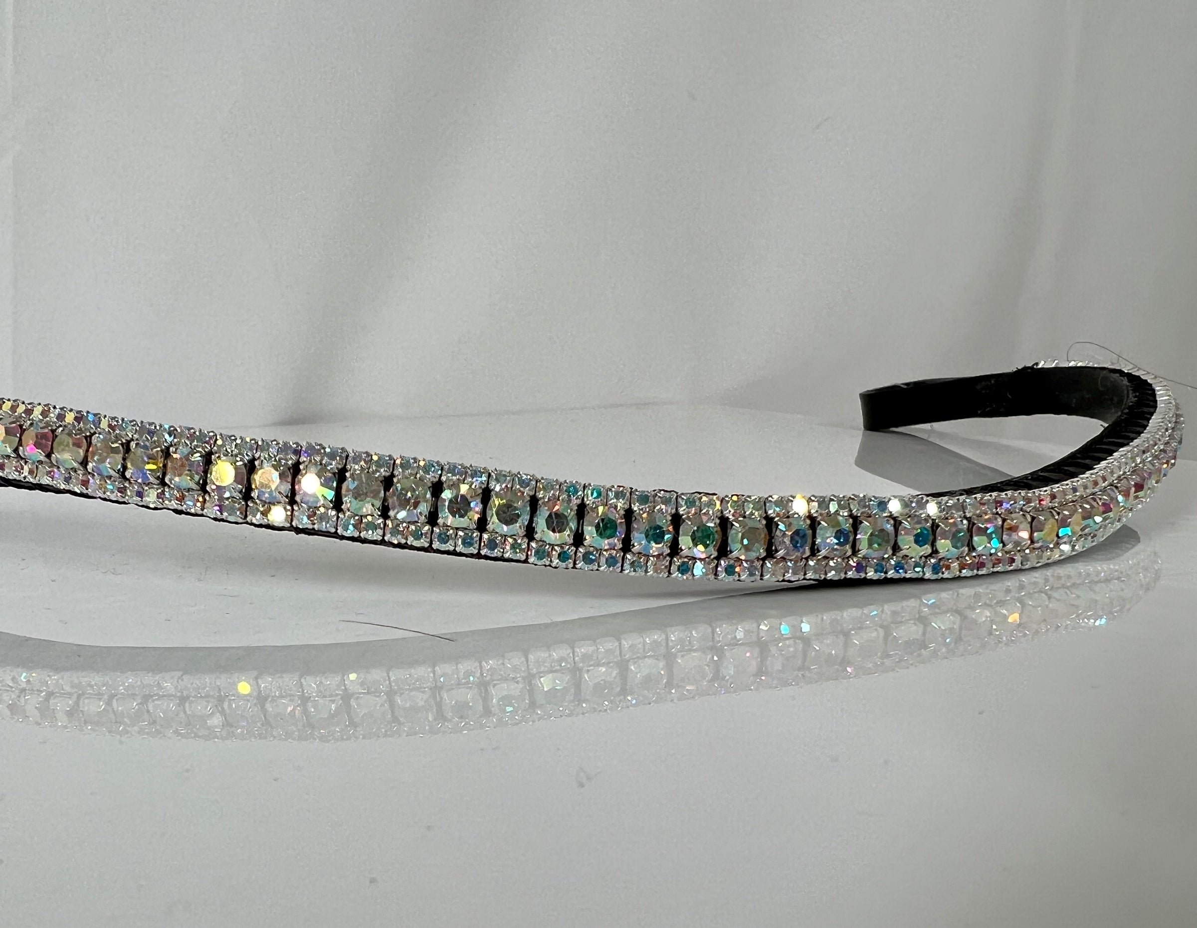 Equiture iridescent antique elegante browband