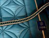 Equiture teal pearl browband