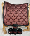 PS of Sweden Christmas stardust sparkly merlot Dressage set