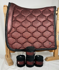 PS of Sweden Christmas stardust sparkly merlot Dressage set