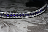 Equiture Purple and clear browband