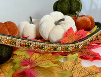 Equiture Autumn leaves browband
