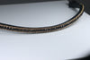 Equiture Jet and light colorado antique elegante curve browband