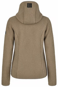 Pikeur teddy fleece jacket in pale grey