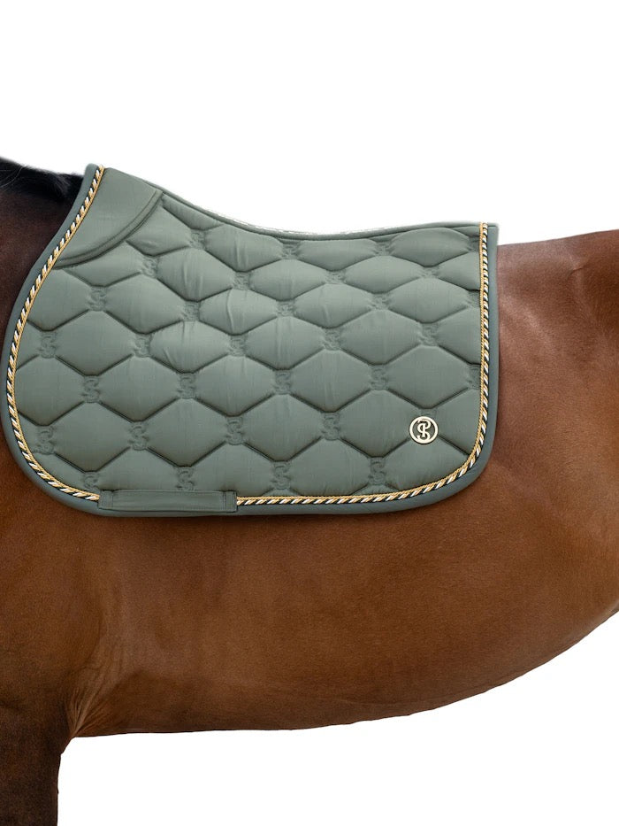 PS of Sweden Vintage green signature Jump saddlepad