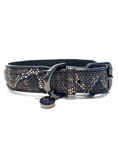 Milk and Pepper python Collar