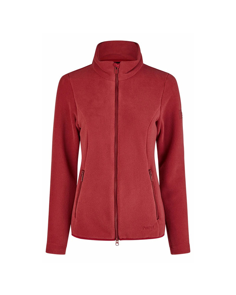 Pikeur sports fleecejacket in Rumba red