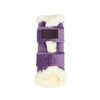 Kentucky horsewear velvet contrast brushing boots in purple