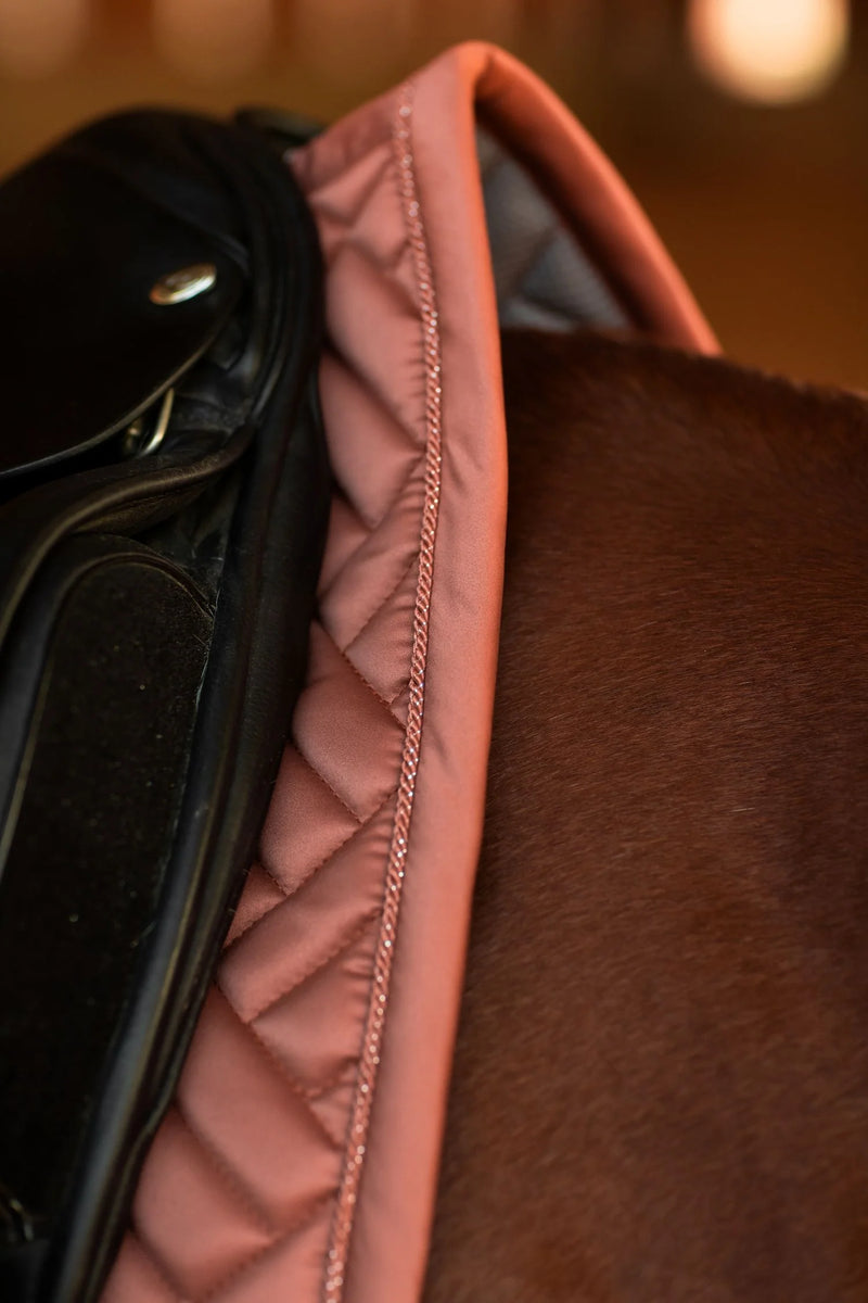 Equestrian Stockholm Modern Coral dressage saddlepad