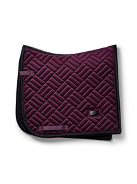 Equestrian Stockholm Modern Purple night dressage saddlepad