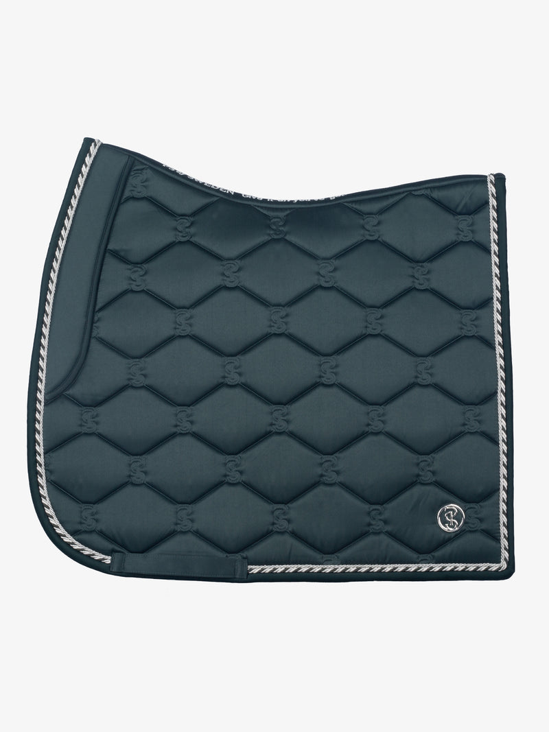 PS of Sweden Midnight green Signature Dressage saddlepad