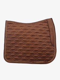 PS of Sweden Fudge Velvet monogram Dressage saddlepad