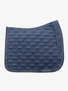 PS of Sweden Mist blue Velvet monogram Dressage saddlepad