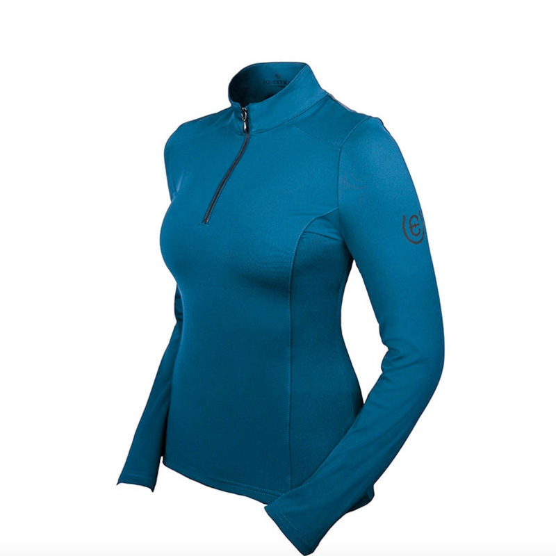 Equestrian Stockholm Blue Meadow Vision top
