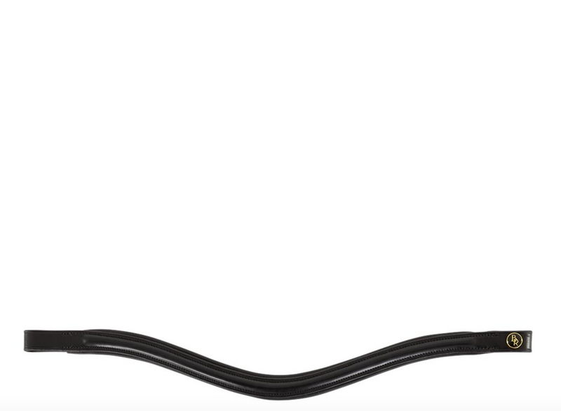 BR plain curved browband