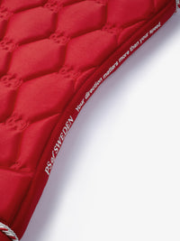 PS of Sweden Chilli red signature Dressage saddlepad