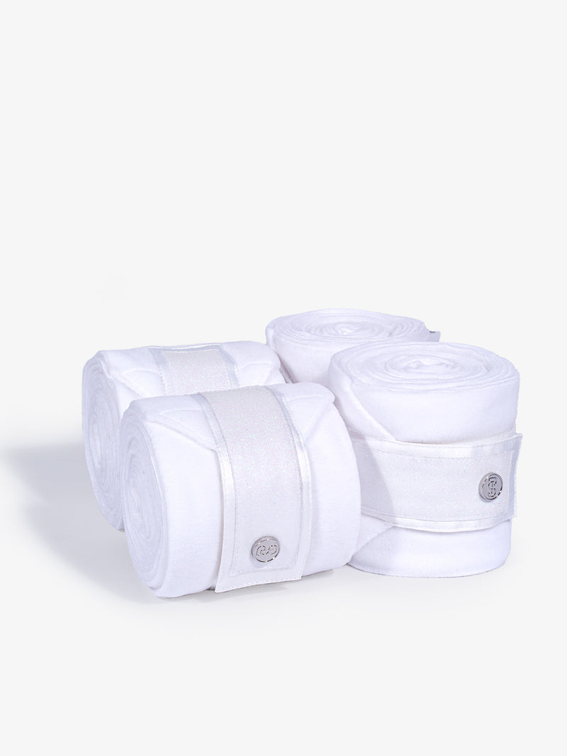PS of Sweden sparkly white fleece bandages