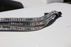 Equiture Swarovski Grey Rose Gold wave fade browband