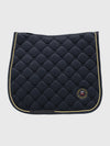 Tommy Hilfiger Cambridge velvet navy dressage saddlepad