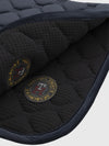 Tommy Hilfiger Cambridge velvet navy dressage saddlepad