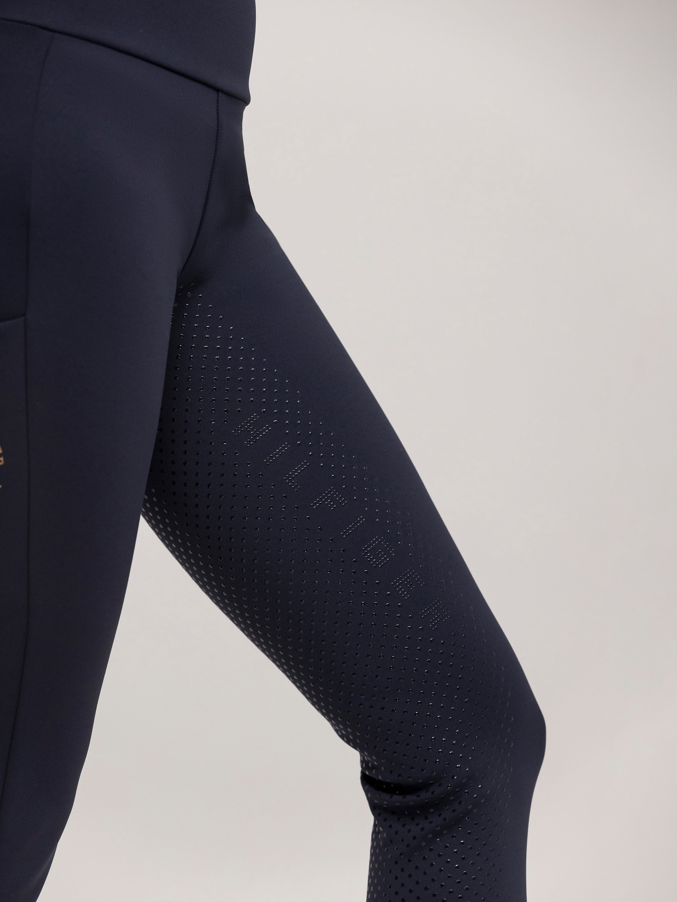 Tommy Hilfiger Delaware Full grip riding leggings in desert sky