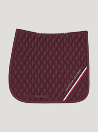 Tommy Hilfiger stanford dressage saddlepad in Deep Burgundy