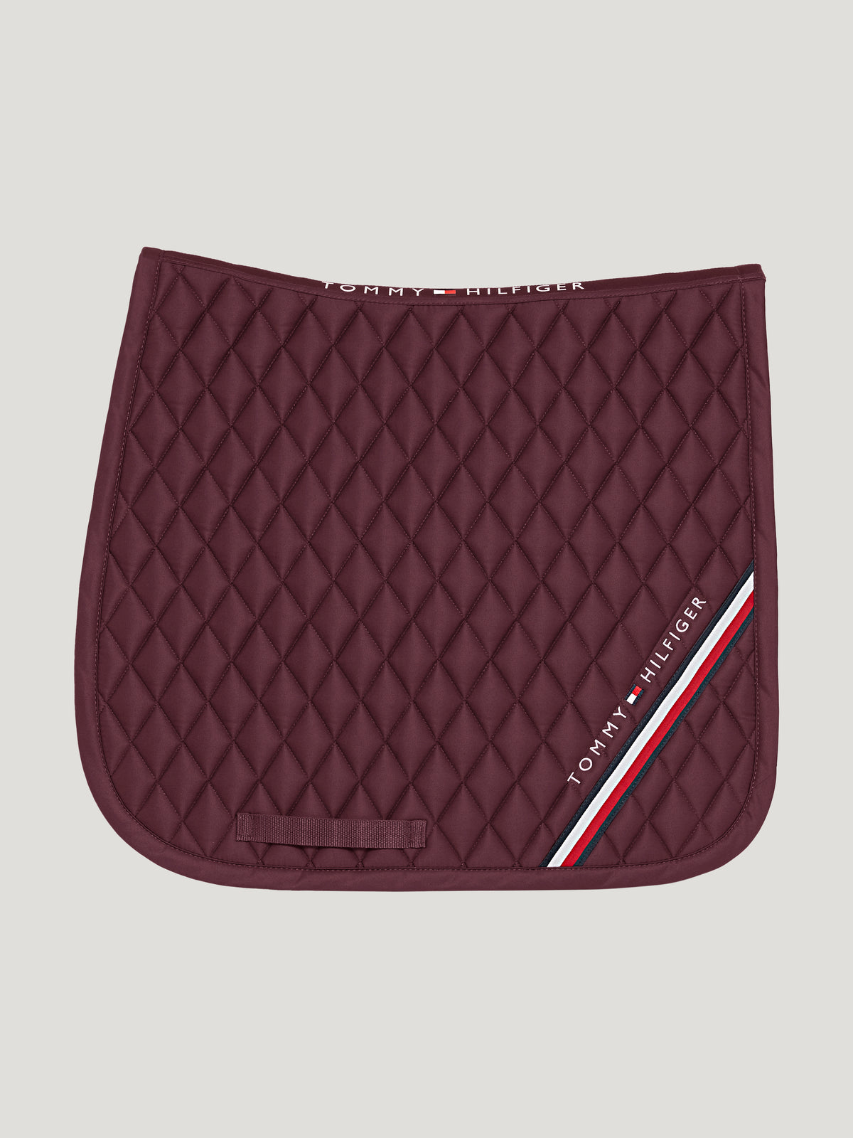 Tommy Hilfiger stanford dressage saddlepad in Deep Burgundy