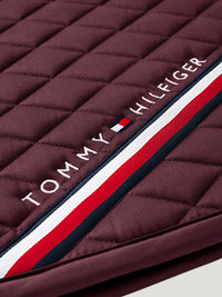 Tommy Hilfiger stanford dressage saddlepad in Deep Burgundy
