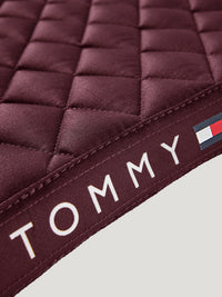 Tommy Hilfiger stanford dressage saddlepad in Deep Burgundy