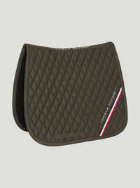 Tommy Hilfiger stanford dressage saddlepad in Camo green