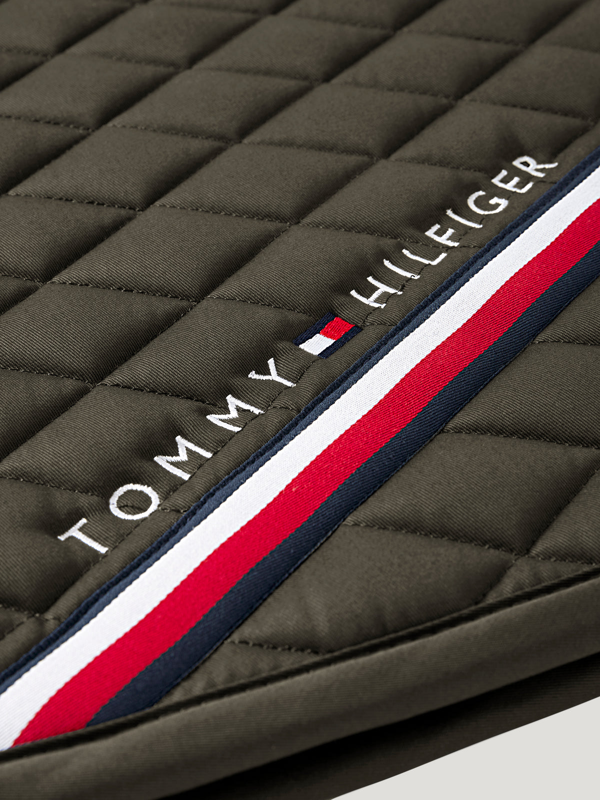 Tommy Hilfiger stanford dressage saddlepad in Camo green