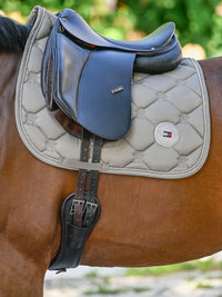 Tommy Hilfiger Liberty dressage saddlepad in Taupe