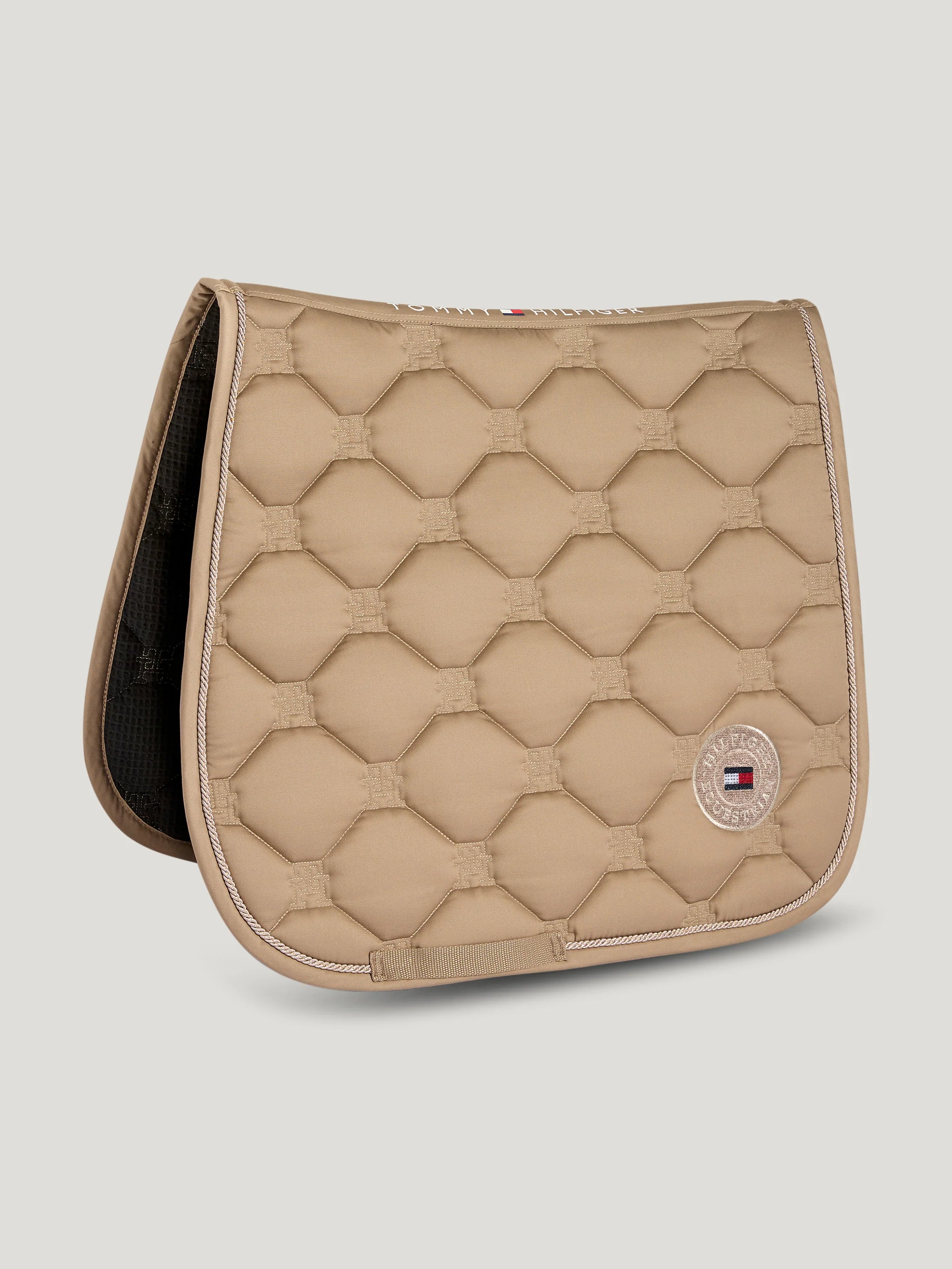 Tommy Hilfiger Liberty dressage saddlepad in Taupe