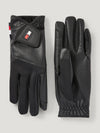 Tommy Hilfiger Bryce winter riding gloves in black