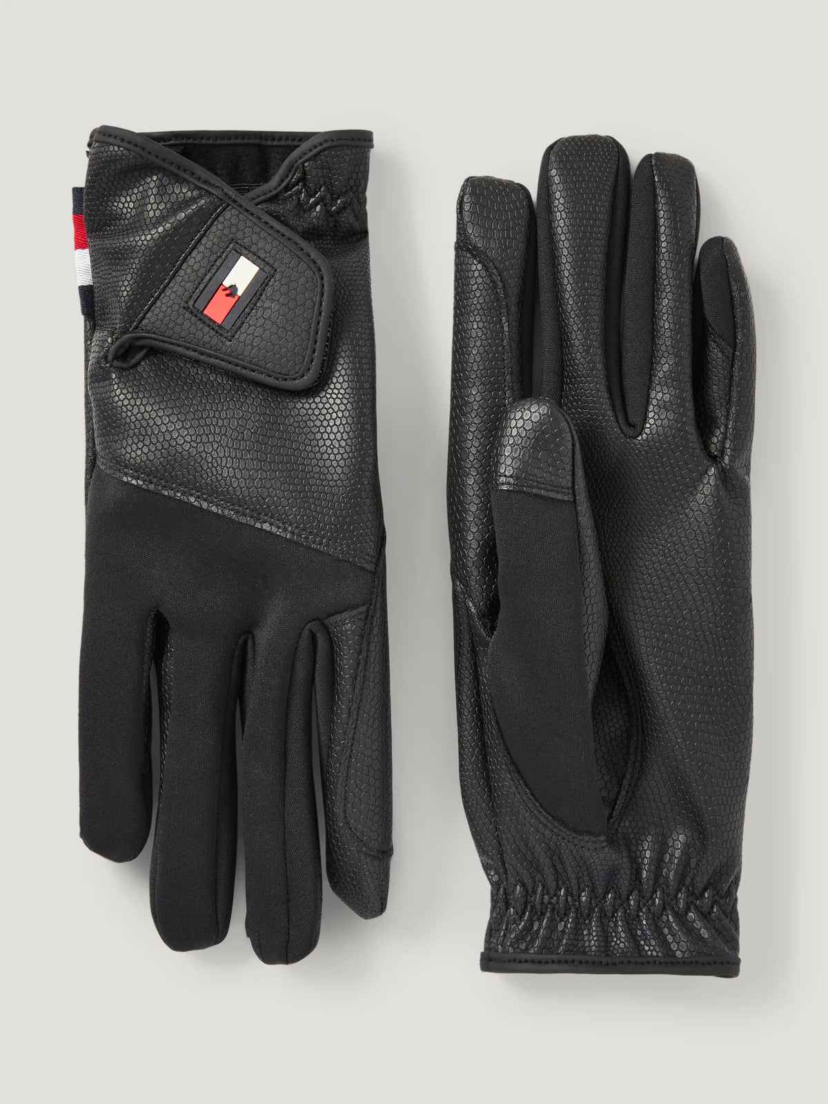 Tommy Hilfiger Bryce winter riding gloves in black