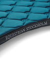 Equestrian Stockholm Teal blue dressage saddlepad