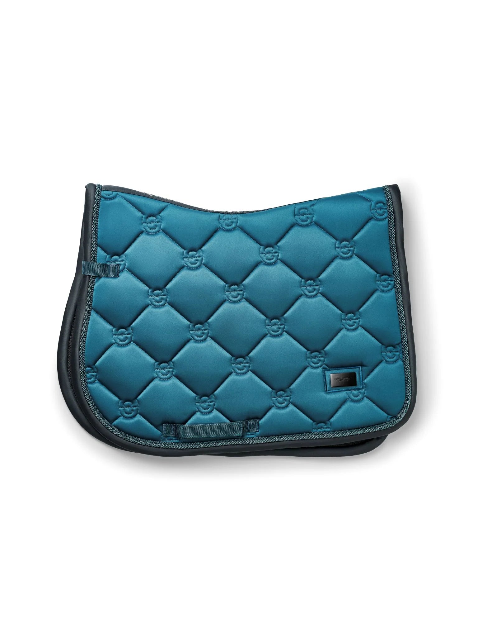 Equestrian Stockholm teal blue Jump saddlepad
