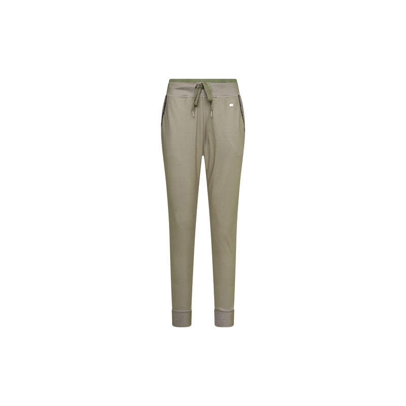 HV Polo Joelle oil green sweat pants- one size small left