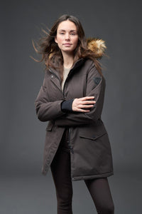 Catago Amy waterproof Ladies Parka Jacket - After Dark