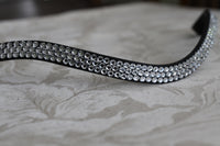 BR disco stellux crystal curved browband