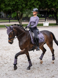 Equestrian Stockholm dark violet dressage saddlepad