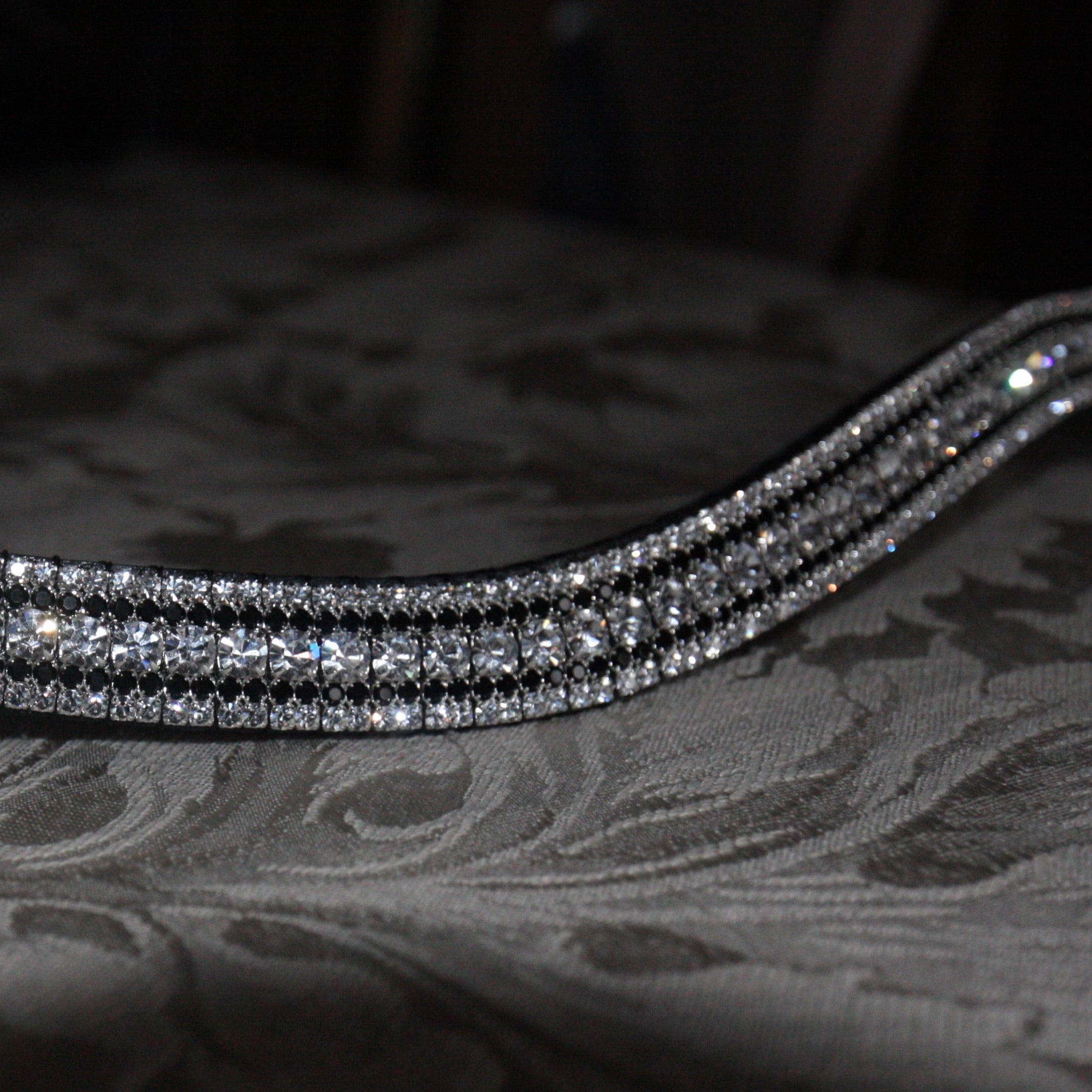 Equiture Clear, Jet and clear curve megabling browband