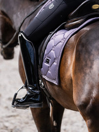 Equestrian Stockholm dark violet dressage saddlepad