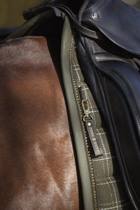 Eskadron Heritage Deep Moss boucle emblem saddlepad