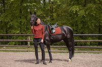 Eskadron Heritage Merlot softshell contrast saddlepad