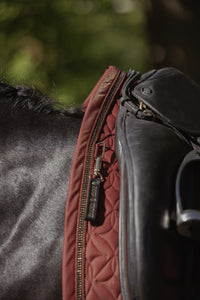 Eskadron Heritage Merlot Glam Crystal Saddlepad