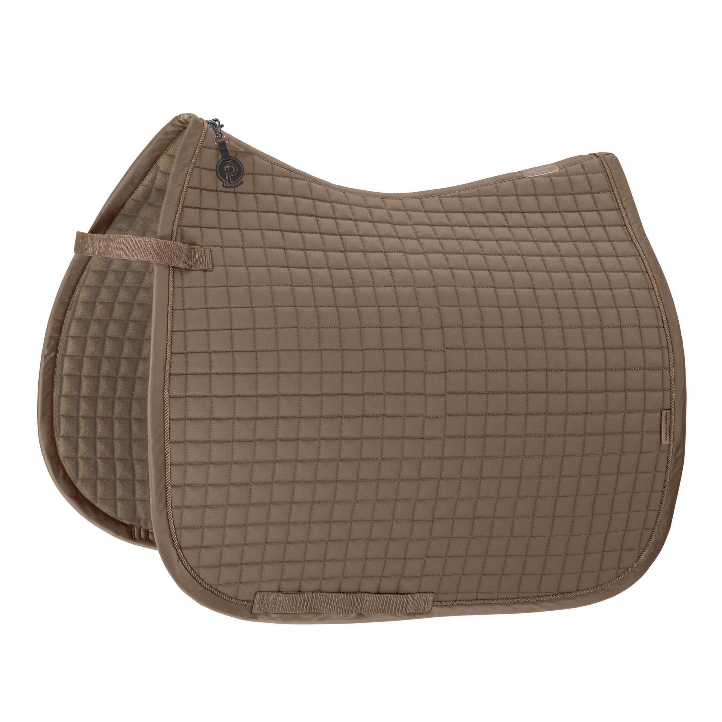 Eskadron Platinum smokey taupe cotton saddlepad